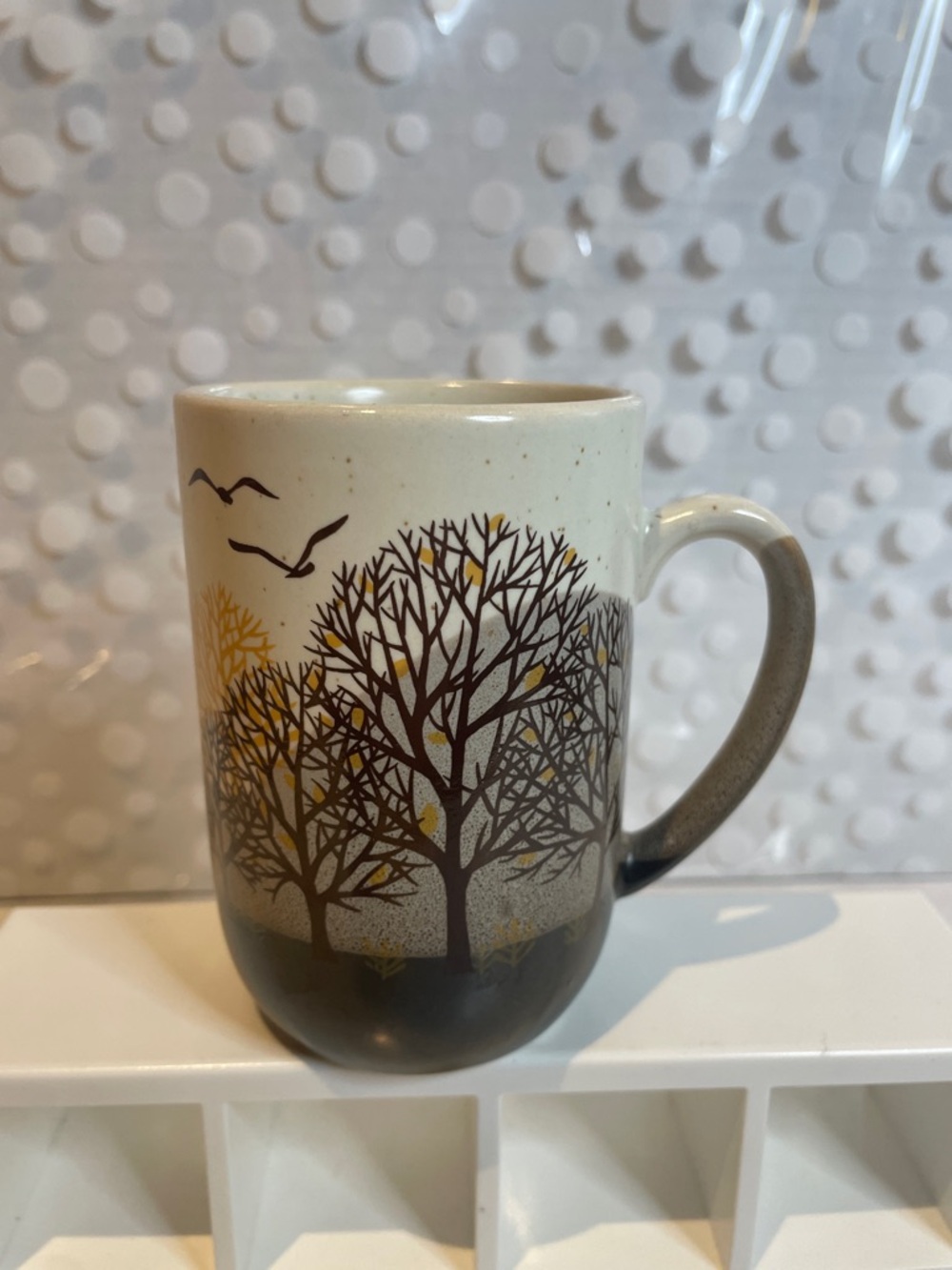 Vintage Tree Silhouette Ceramic Coffee Mug